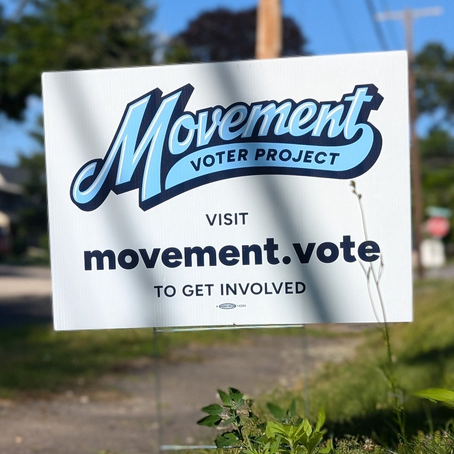 Organizing Yard Sign