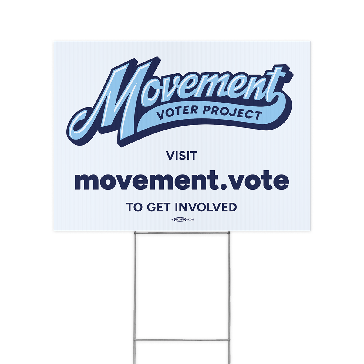 image of Local Organizing Yard Sign from Store | Movement Voter Project