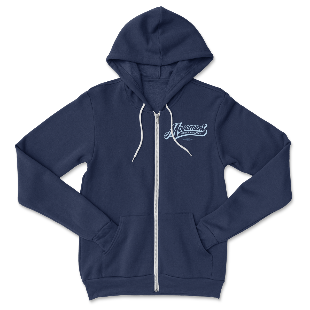 Outline Logo Zip Hoodie